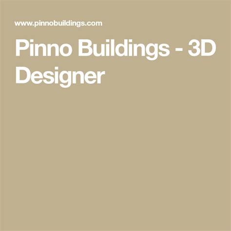 Meeting your Business and Company needs. . Pinno buildings